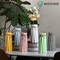 Mozing Ceramic Flower Vase for Home Decor - Modern 9.8 inch Tall Decorative Vases for Flowers - Shelf, Table Centerpieces, Kitchen Unique Decor for Rustic Farmhouse Living Room, Gift (White)